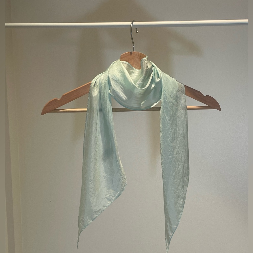 Chic Pastel Blue Scarf